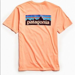 Orange Patagonia Tee Shirt